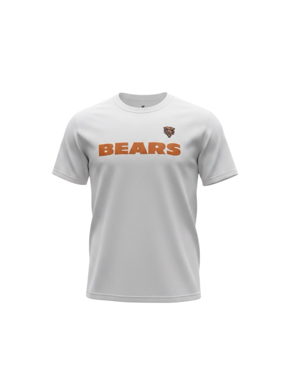 Fanatics White T-Shirt with Orange BEARS Logo